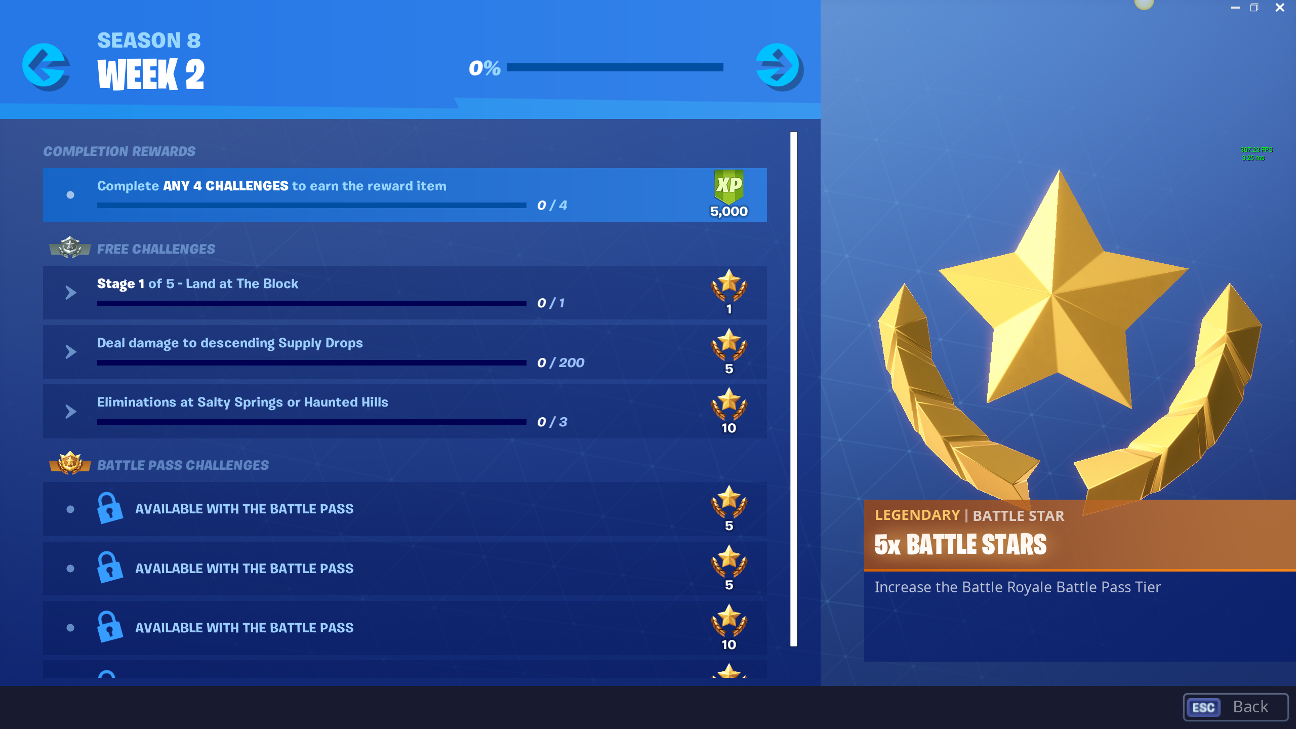 fortnite season 8 week 2 challenges and how to complete them - how to get more fps fortnite season 8