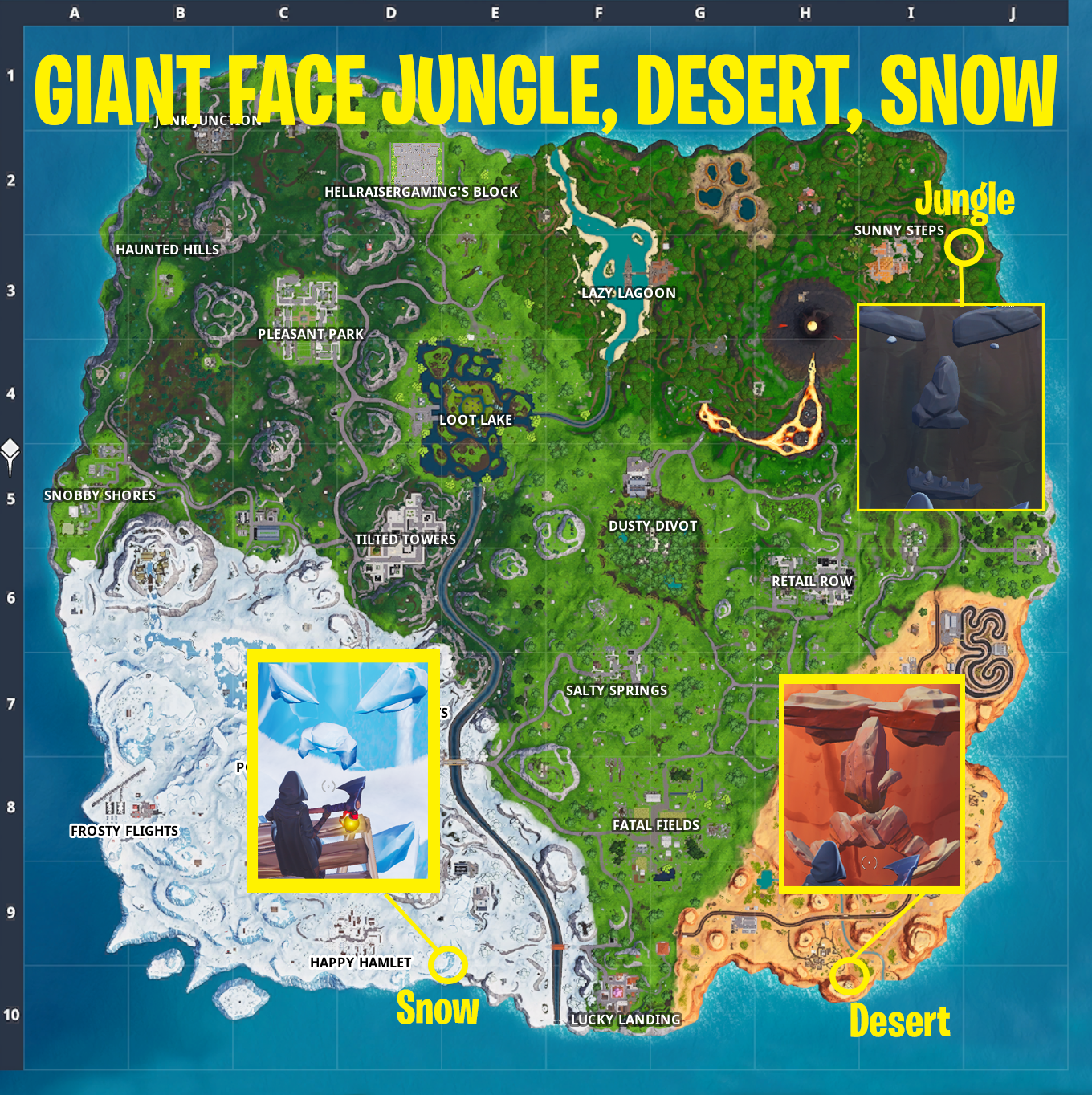 fortnite season challenges and how to complete them pro gear giant jungle desert real png 1360x1364 - face in desert fortnite